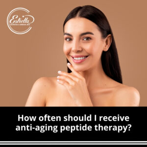 How often should I receive anti-aging peptide therapy?