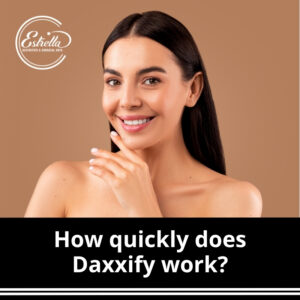 How quickly does Daxxify work?