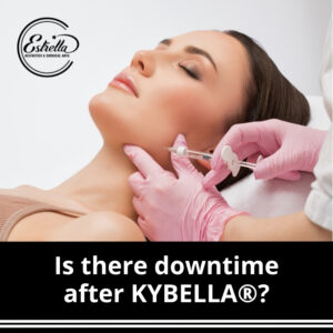 Is there downtime after KYBELLA®?