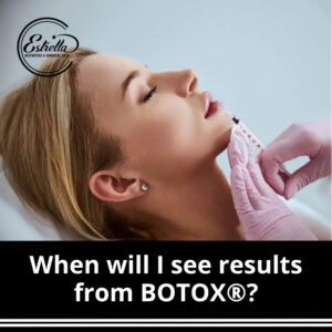 When will I see results from BOTOX®?